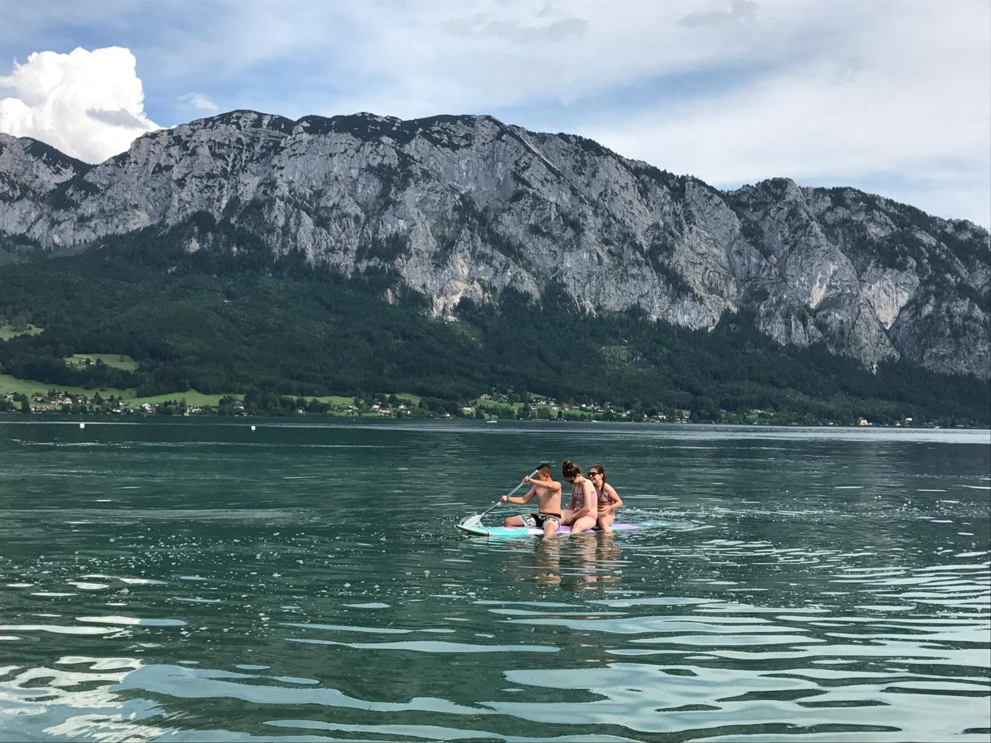Ferienhof Grubinger Unterach am Attersee Exterior foto
