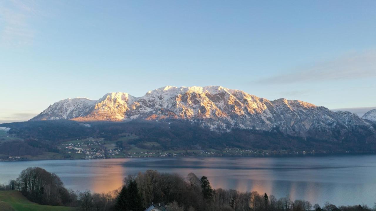 Ferienhof Grubinger Unterach am Attersee Exterior foto